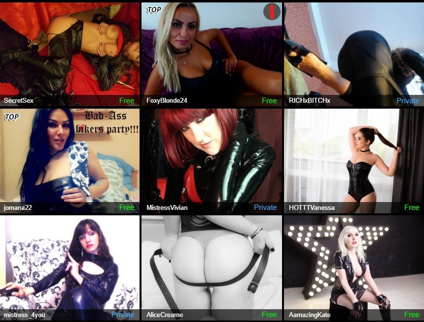 Domination Cams Live Chat